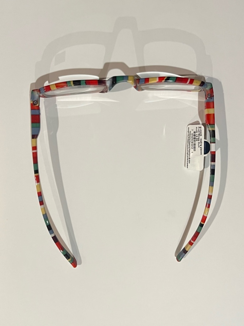 Peepers +3.25 Readers Fruit Stripe Gum Colorful Optical Quality NWT - Picture 8 of 13
